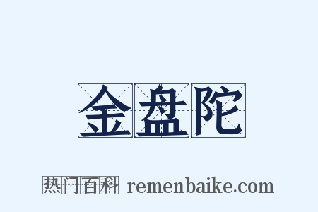 金盘陀是什么意思的图片